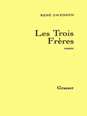cover image of Les trois frères